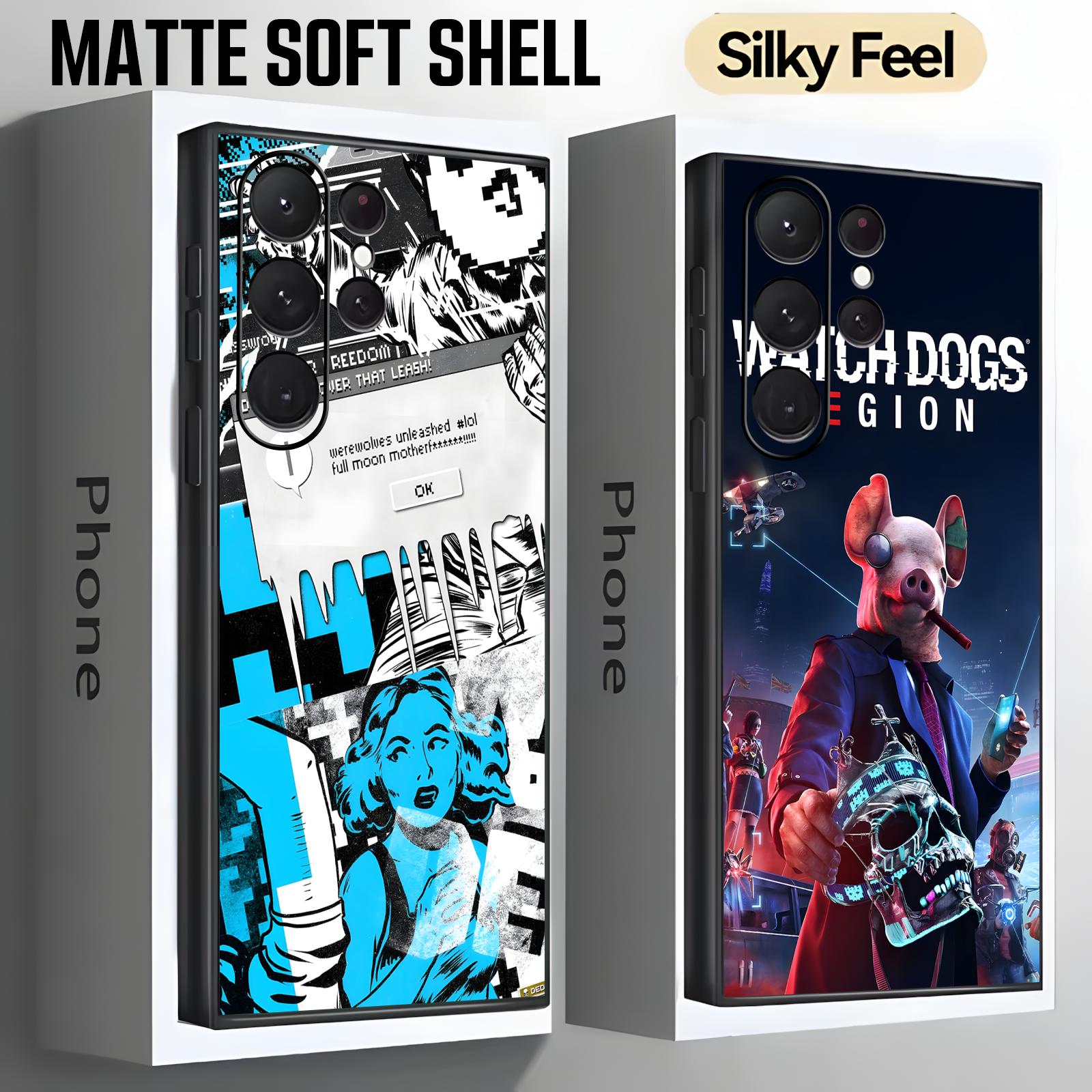 Phone Cases Black - HOT games Watch Dogs 2 Dedsec