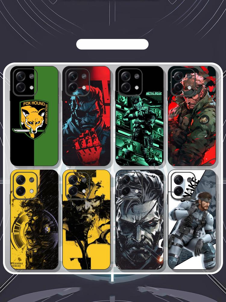 Phone Cases Black - Game Metal Gear Solid Snake Eater