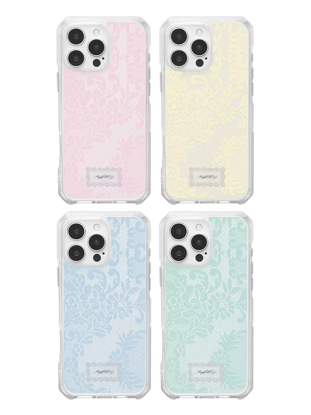 Phone Cases Girls - Koreaanse Ins gekleurde kant zoete meisjes