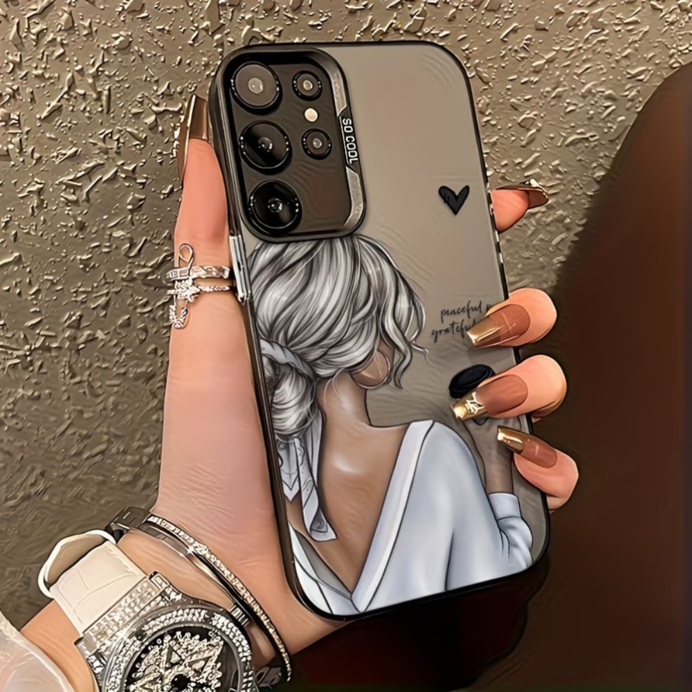 Phone Cases Girls - Telefoonhoesje met print van een rustig