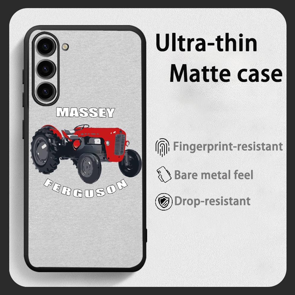 Phone Cases Black - Massey Ferguson tractor fashion cool telefoonhoesje