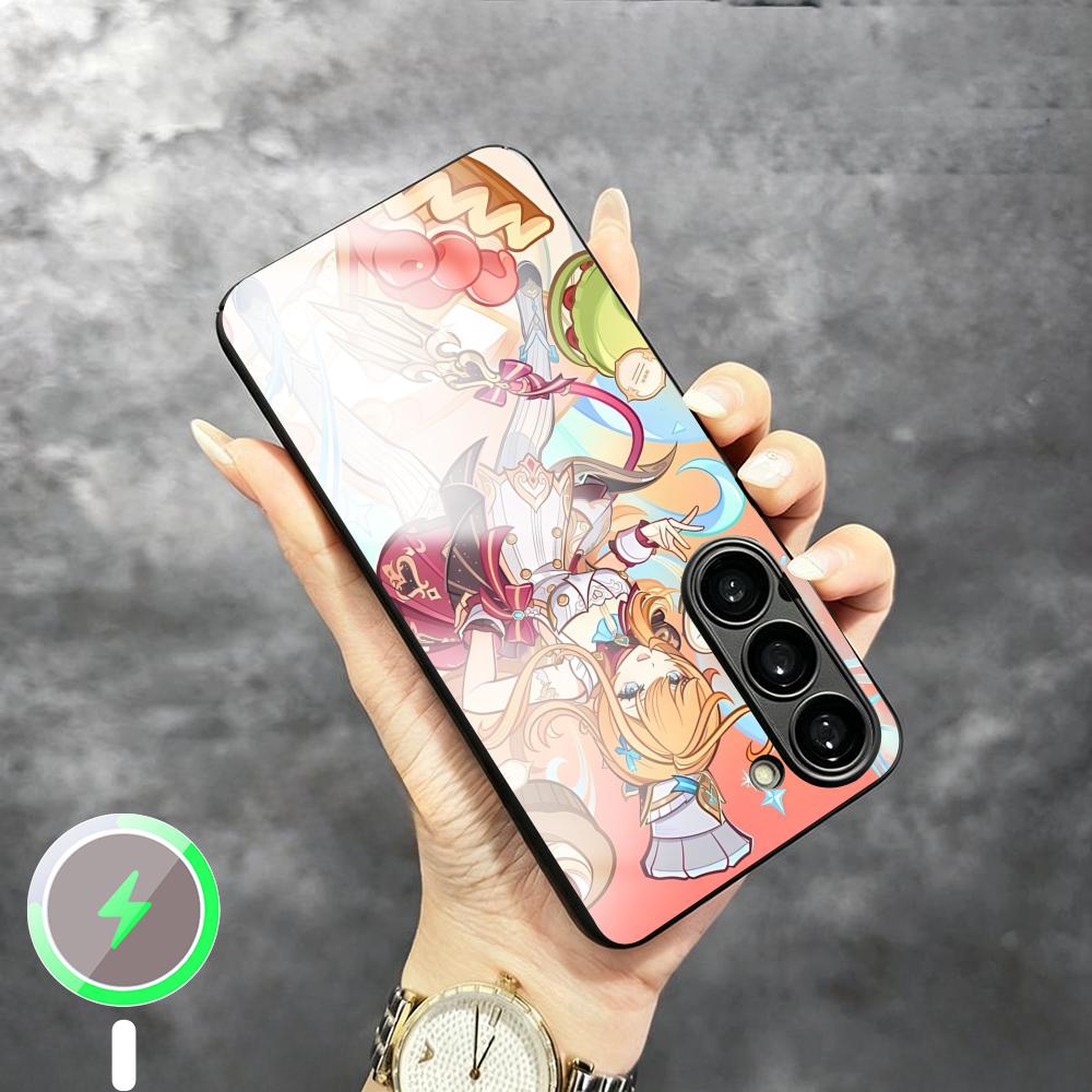 Phone Cases Girls - Genshin Impact schattig meisje anime Escoffier