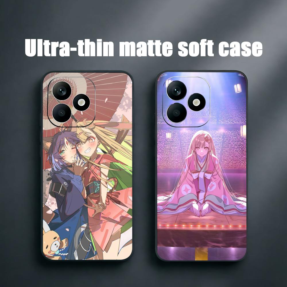 Phone Cases Girls - Schattig meisje anime Kaguya telefoonhoesje voor
