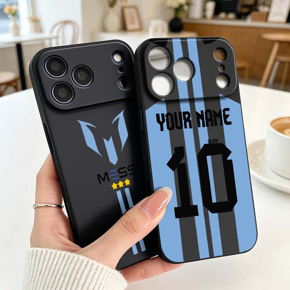 Phone Cases Jersey - Voetbaltenue Nummer Tien Voor Apple iPhone