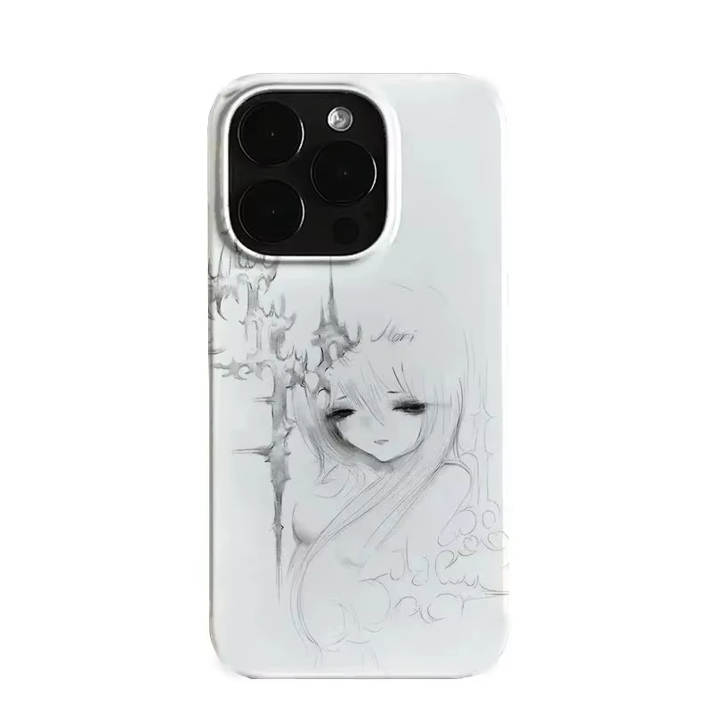 Phone Cases Girls - Luxe schattige meisjes engel jelly telefoonhoesje