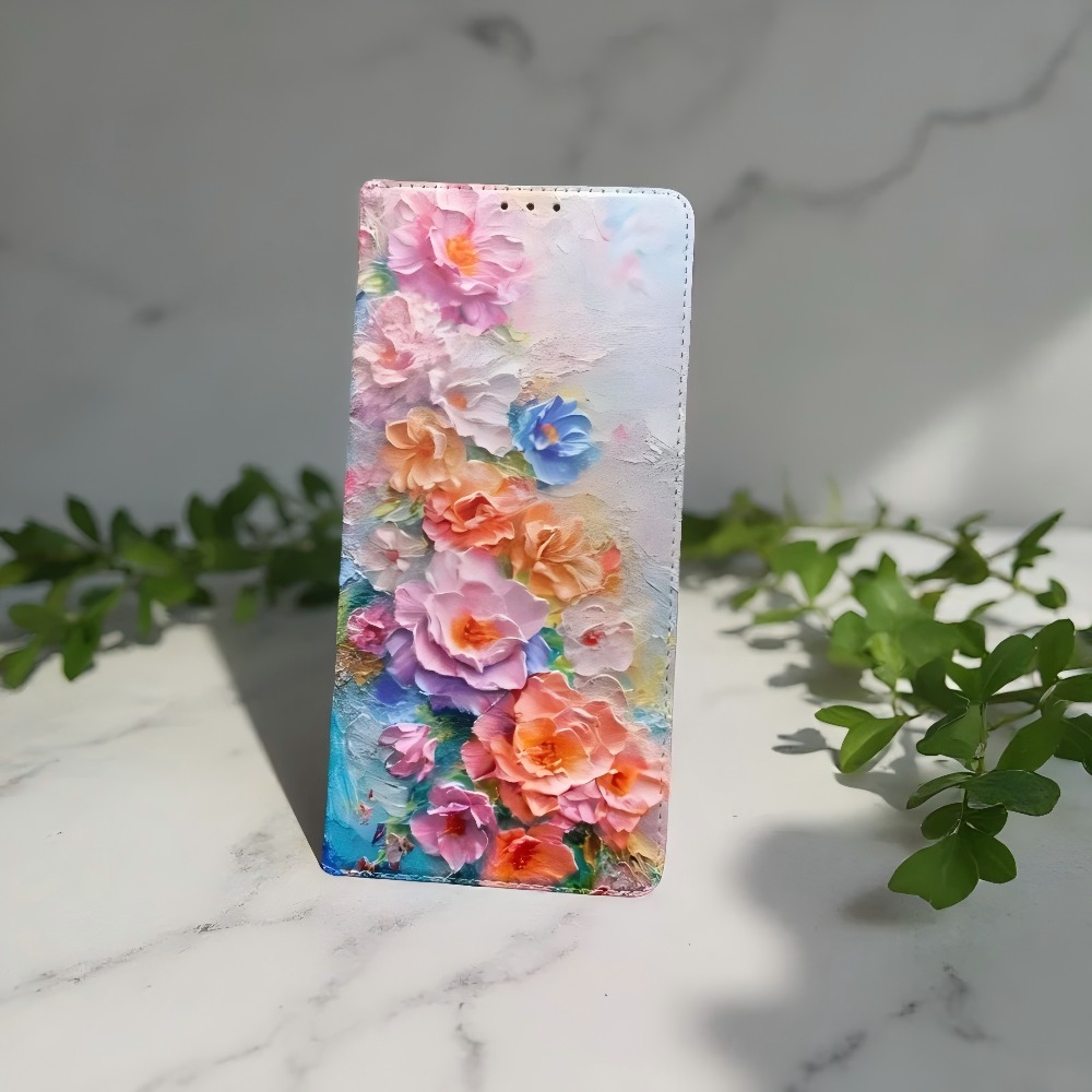 Phone Cases Galaxy S26 Ultra - Geschilderde magnetische flip lederen portemonnee hoes