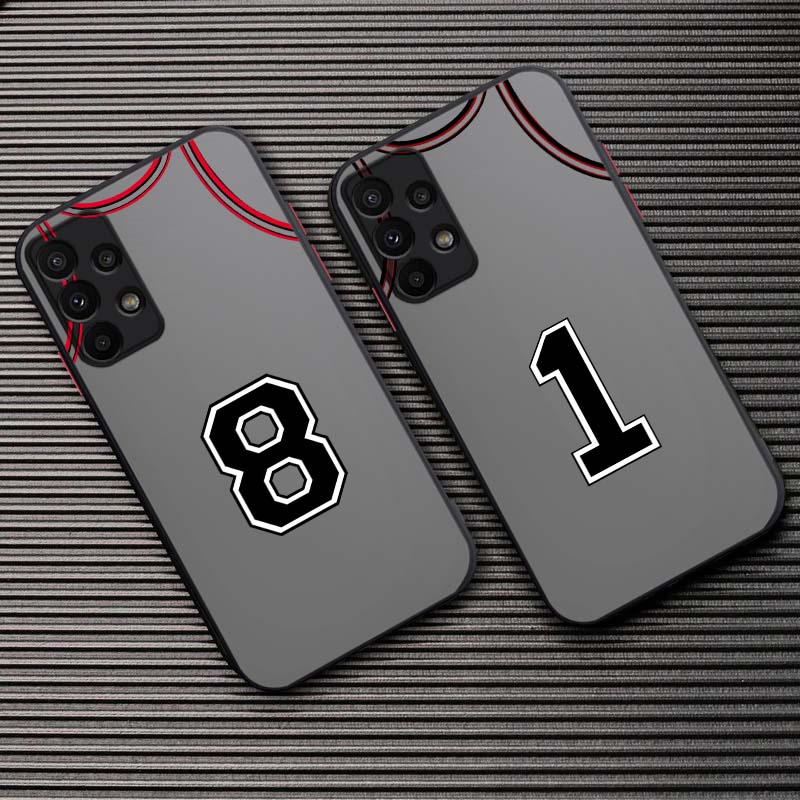Phone Cases Jersey - Telefoonhoesje met nummer 8 voor Samsung