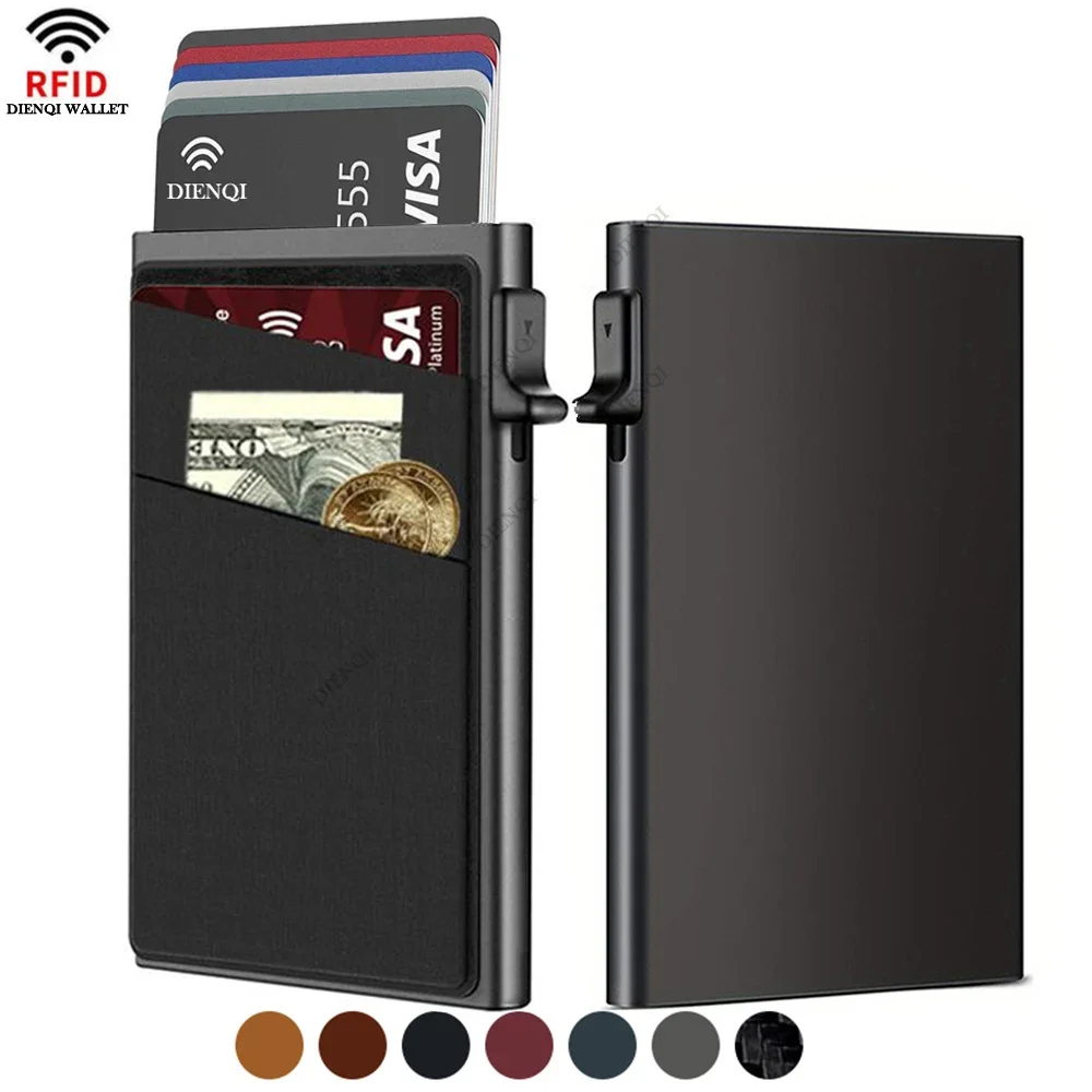 Card Holder Slim Case - RFID Zakelijke Creditcardhouder Heren Portefeuilles Slanke