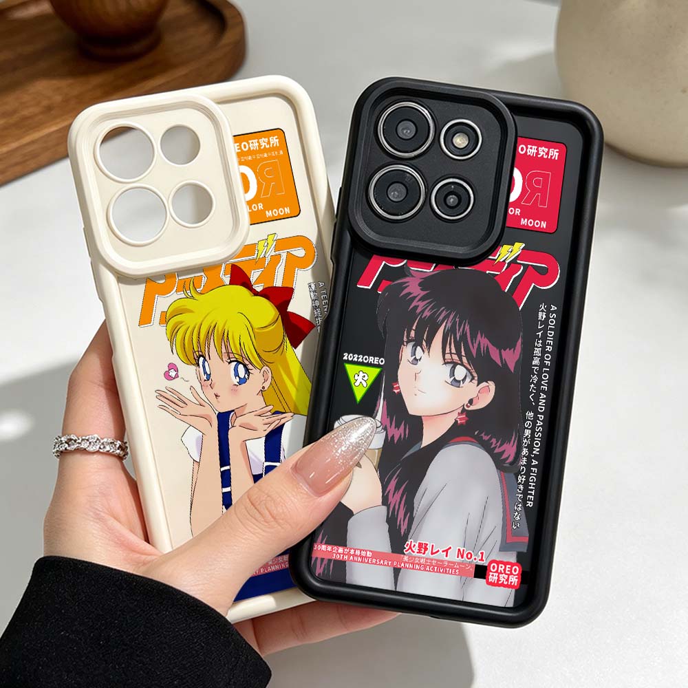 Phone Cases Girls - B-Battle Girl Anime Telefoonhoesje voor Motorola