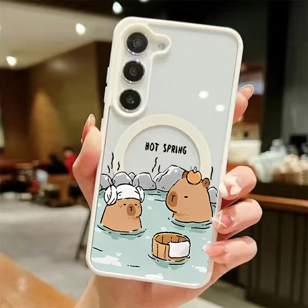 Phone Cases Galaxy S26 Ultra - Transparante magnetische telefoonhoes voor Samsung Galaxy