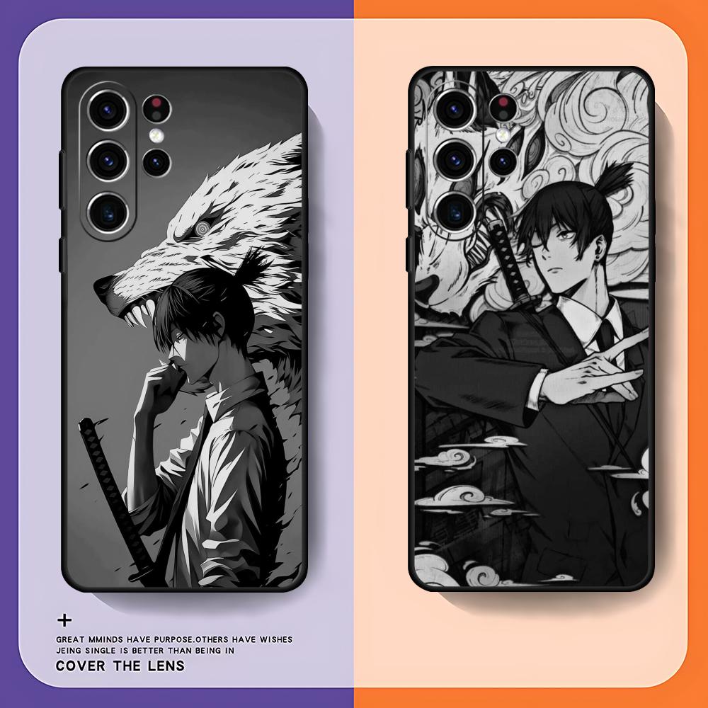 Phone Cases Black - Chainsaw Man Aki Hayakawa Telefoonhoesje voor
