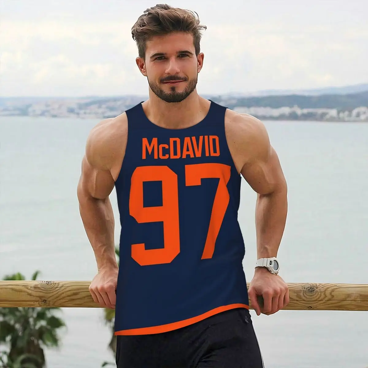 Phone Cases Jersey - Edmonton Oilers Connor McDavid Alternatieve jersey