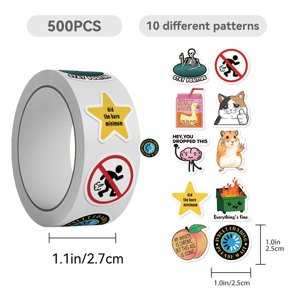 500 stuks grappige emotie meme - Phone Cases Kids recensie en prijs