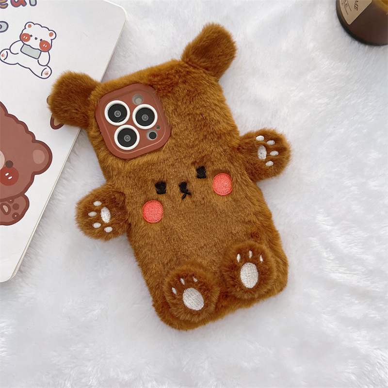 Koreaanse 3D Cartoon Beer Pluc - Phone Cases For Iphone 11 recensie en prijs