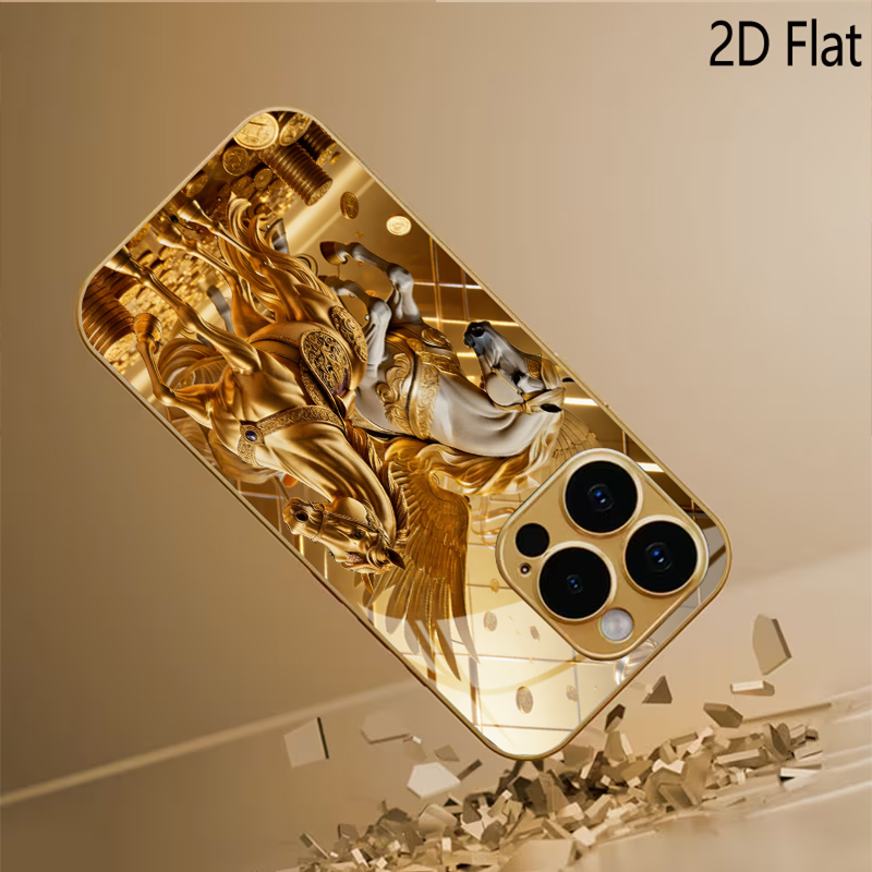 Twee paarden Patroon gehard gl - Phone Cases Horse recensie en prijs