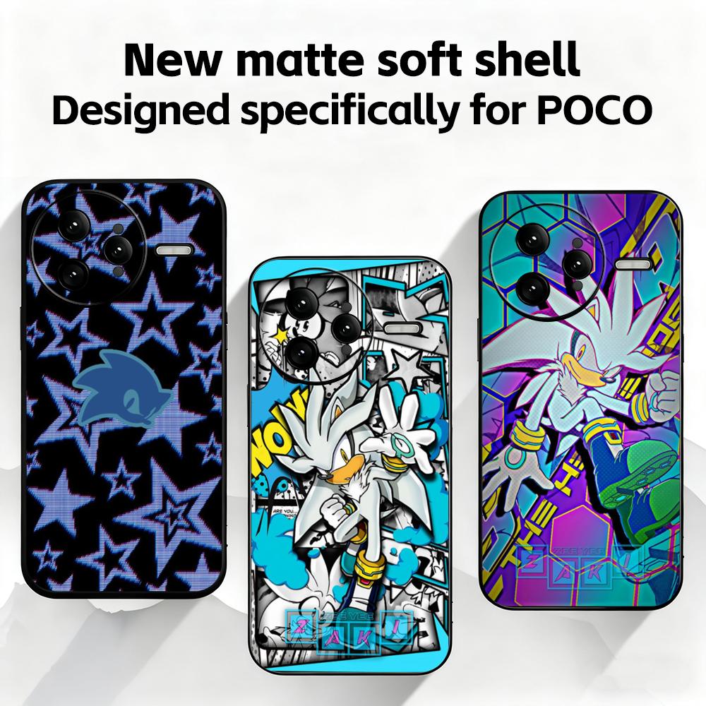 S-SonicES Cartoon H-Egel Telef - Phone Cases Black recensie en prijs