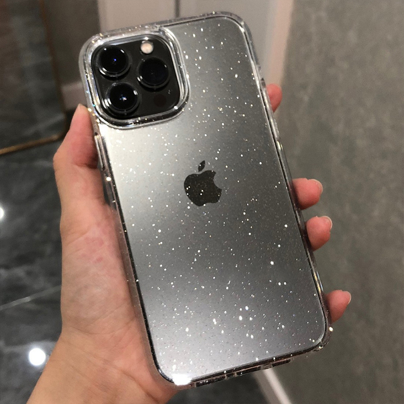 Luxe Clear Glitter Case Voor i - Phone Cases Arc recensie en prijs