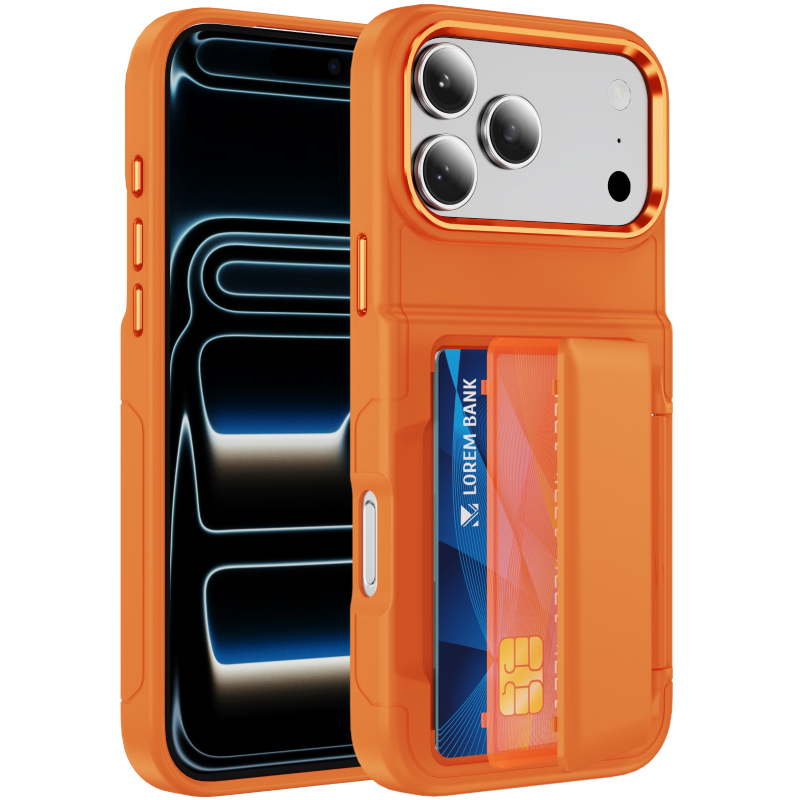 Nieuwe effenkleurige frosted P - Card Holder Slim Case recensie en prijs