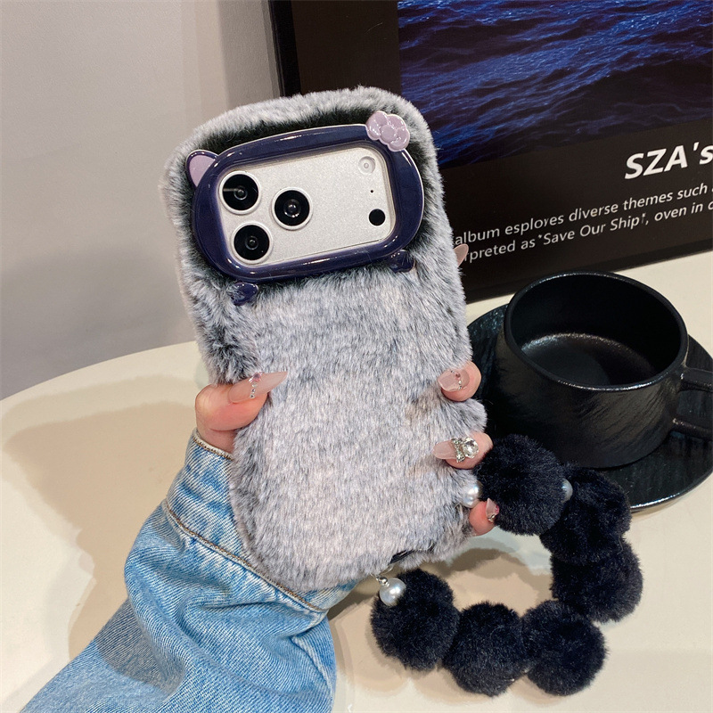Luxe effenkleurige pluche tele - Phone Cases For Iphone 11 recensie en prijs