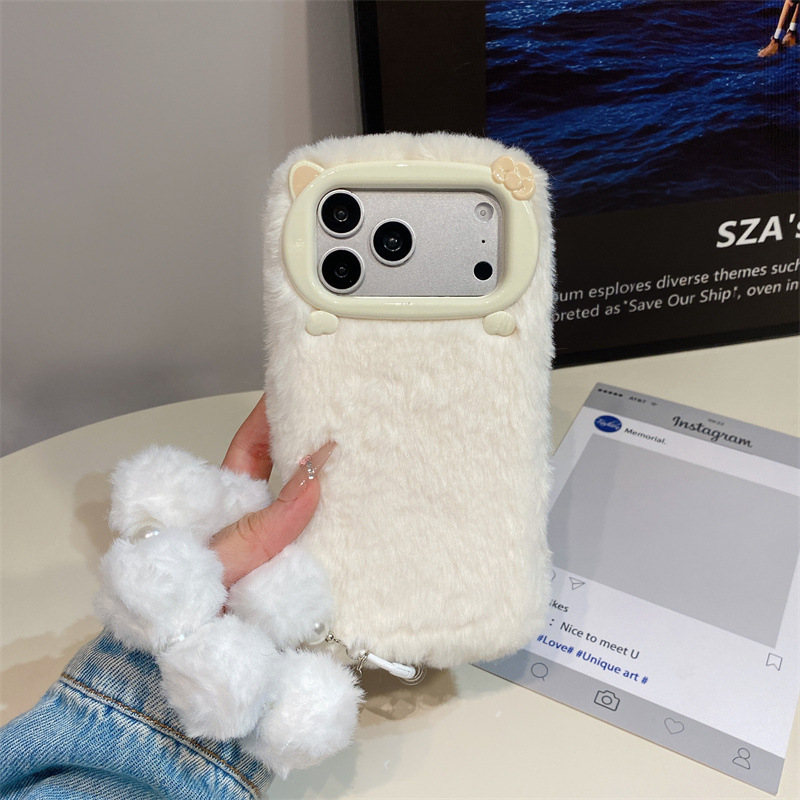 Luxe effenkleurige pluche tele - Phone Cases For Iphone 11 recensie en prijs