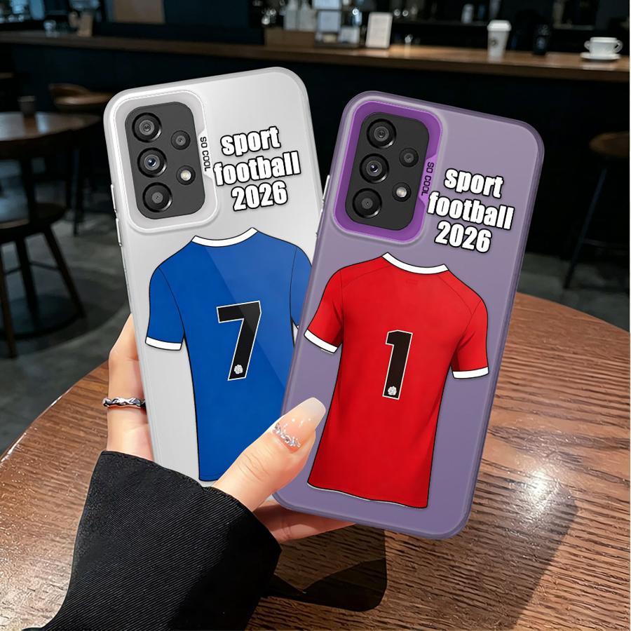 Voetbaltenue Nummer 7 hoesje v - Phone Cases Jersey recensie en prijs