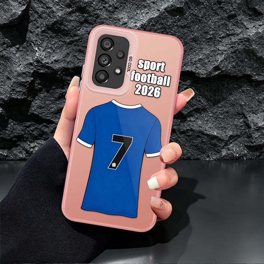 Voetbaltenue Nummer 7 hoesje v - Phone Cases Jersey recensie en prijs