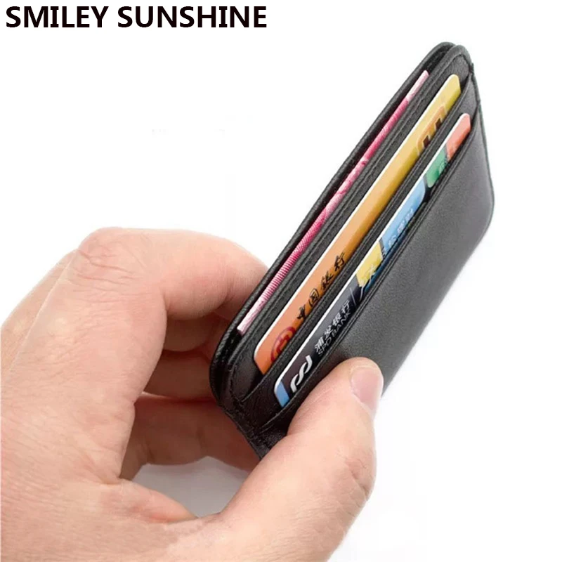 Echt lederen bezoekkaarthouder - Card Holder Slim Case recensie en prijs