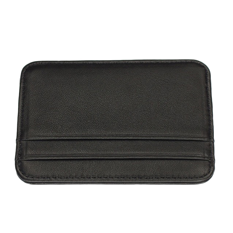 Echt lederen bezoekkaarthouder - Card Holder Slim Case recensie en prijs