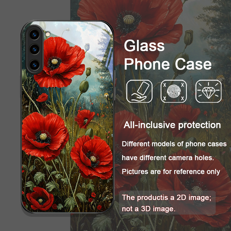 Retro Poppy Bloemen Bloeiend H - Phone Cases Galaxy S26 Ultra recensie en prijs