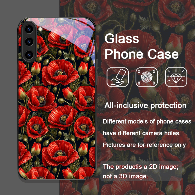 Retro Poppy Bloemen Bloeiend H - Phone Cases Galaxy S26 Ultra recensie en prijs