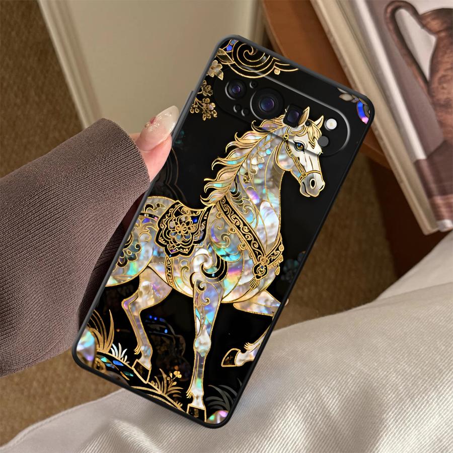 Lucky Horse Funda Telefoon Cov - Phone Cases Horse recensie en prijs