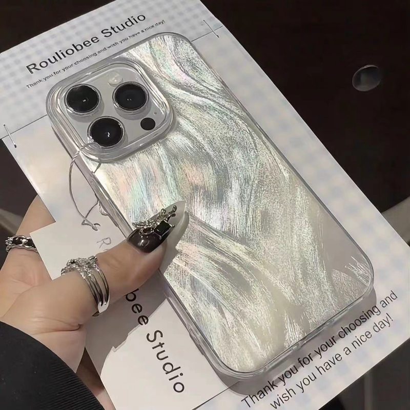 Luxe Aurora Siliver Laser Veer - Phone Cases Arc recensie en prijs