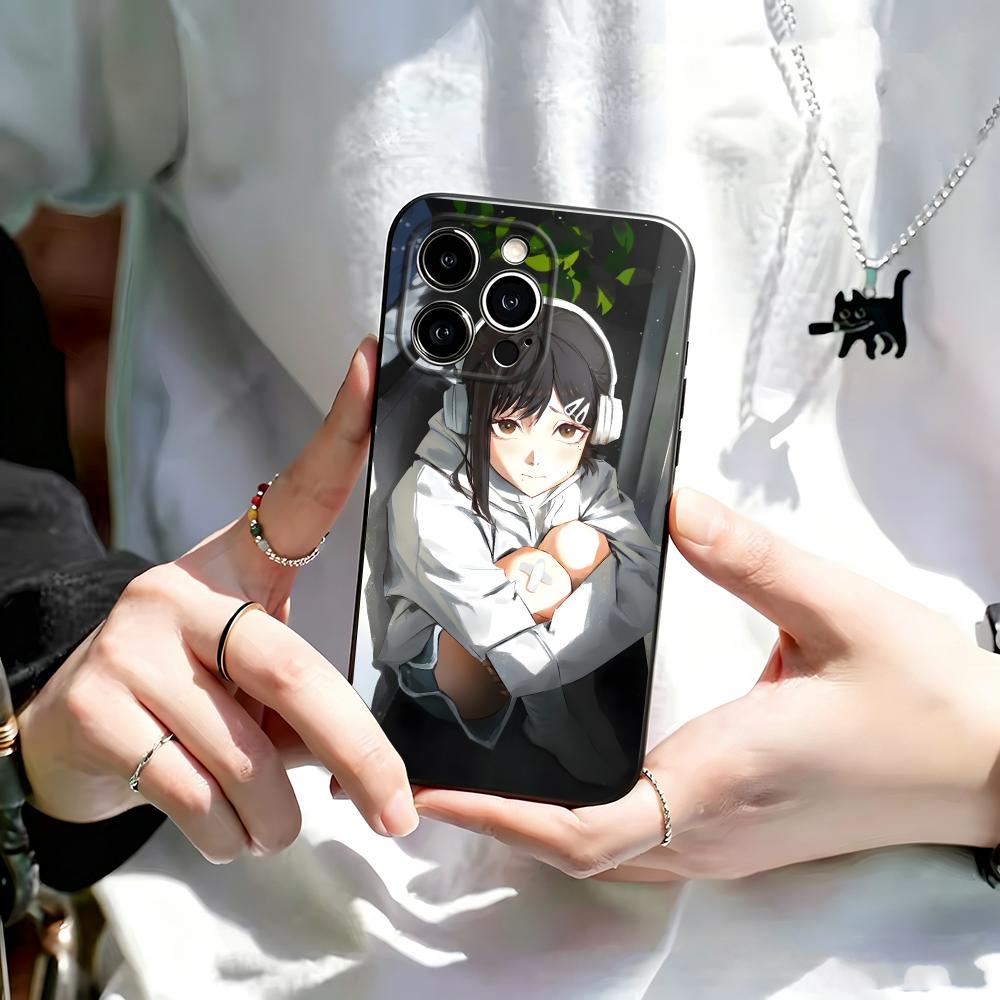 Chainsaw Man Kobeni Higashiyam - Phone Cases Black recensie en prijs