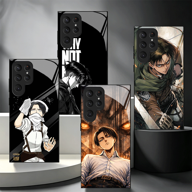 A-Attack On T-Titan Levi Glass - Phone Cases On Shein recensie en prijs