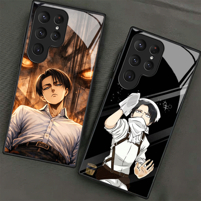 A-Attack On T-Titan Levi Glass - Phone Cases On Shein recensie en prijs