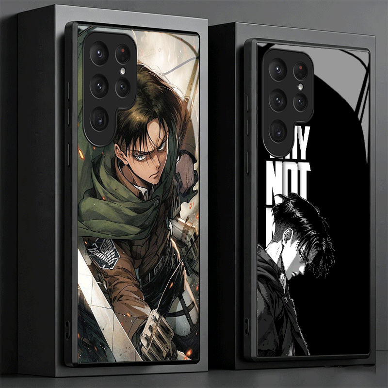 A-Attack On T-Titan Levi Glass - Phone Cases On Shein recensie en prijs