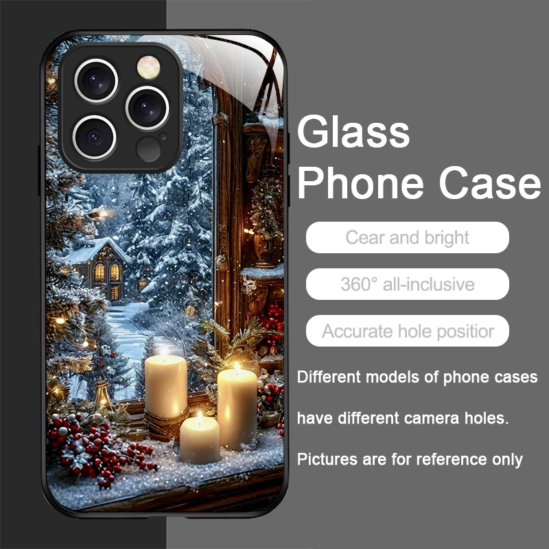 Kerstboomcadeau Besneeuwde sta - Phone Cases For Iphone 11 recensie en prijs