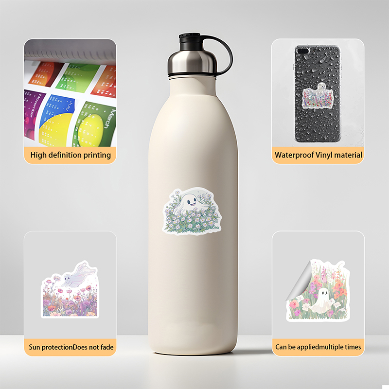 50 STKS Leuke Witte Spook Graf - Phone Cases Kids recensie en prijs