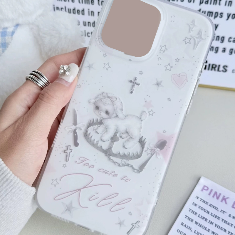 Y2K Koreaans INS Creatief Scha - Phone Cases Girls recensie en prijs