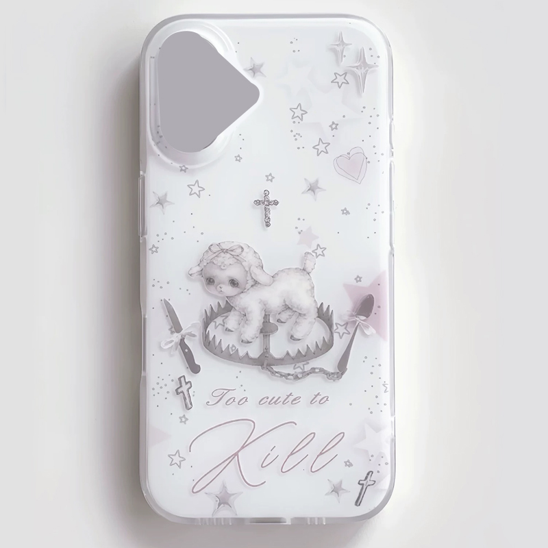 Y2K Koreaans INS Creatief Scha - Phone Cases Girls recensie en prijs