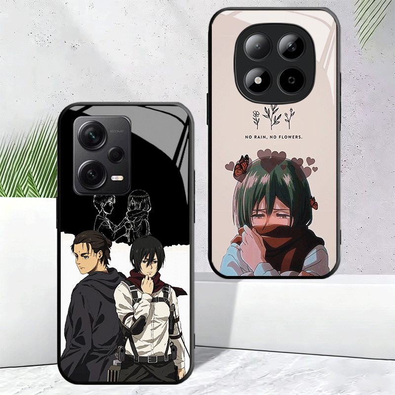 A-Attack On T-Titan Mikasa Gla - Phone Cases On Shein recensie en prijs