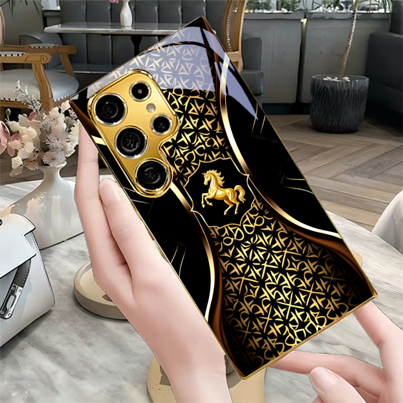 Vergulde Koninklijke Paarden T - Phone Cases Horse recensie en prijs