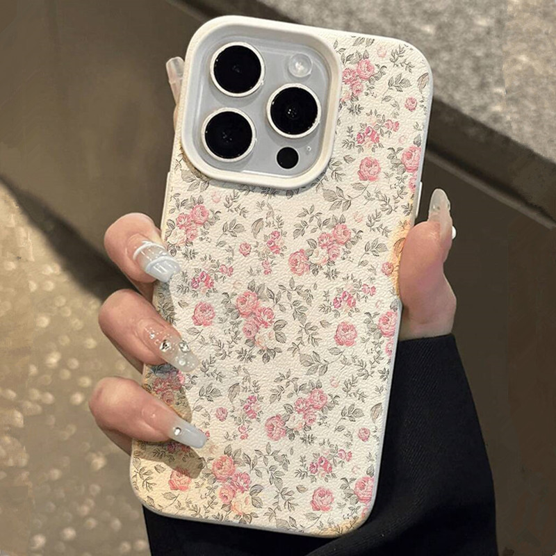 Schattig meisje bloemen wit kl - Phone Cases Girls recensie en prijs