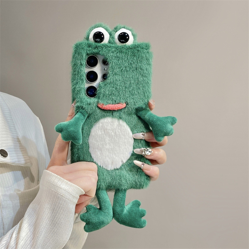 Pluche Kikker Telefoonhoesje,  - Phone Cases Galaxy S24 recensie en prijs